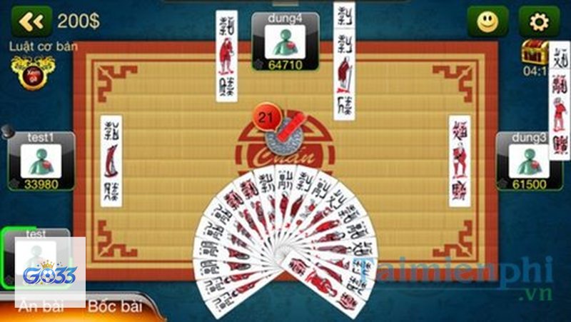 Xì Dách go33 - Nhận hai lá bài và đặt cược Xì Dách go33 - Nhận hai lá bài và đặt cược